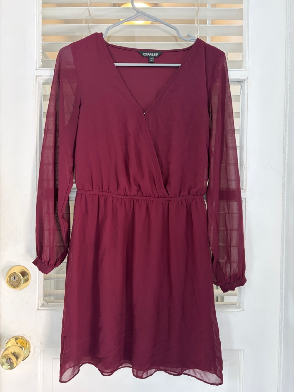 Express || Long-Sleeve Mini Dress | S